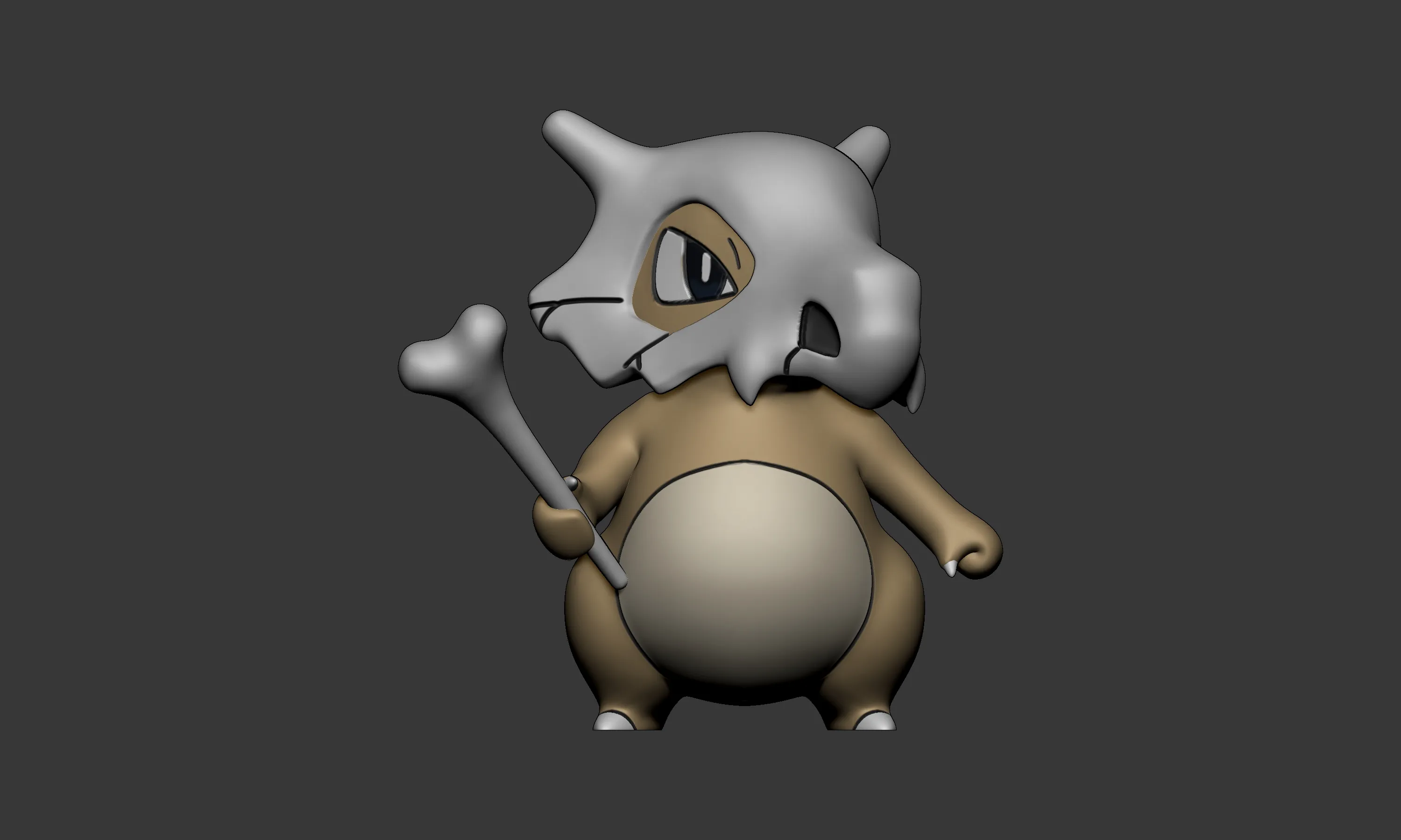 Pokemon - Cubone with 2 poses