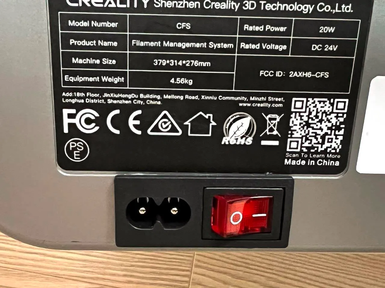 Creality CFS Space Pi Plus mod