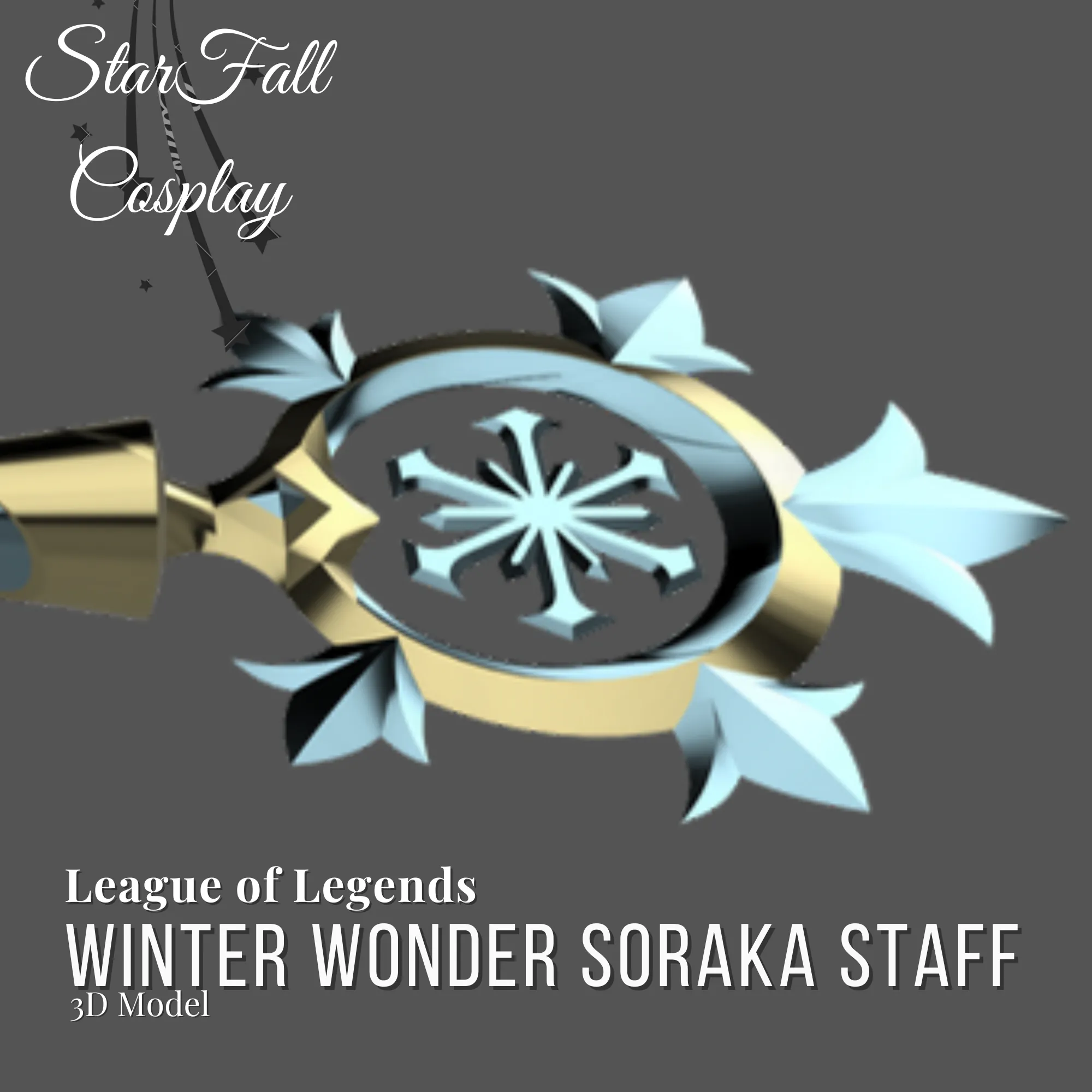 Winter Wonder Soraka Staff League of Legends