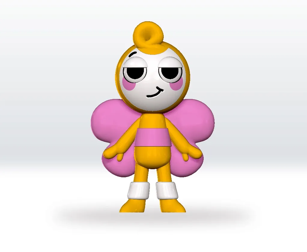 Dandy's World glisten STL 3D Model file Character Fanart