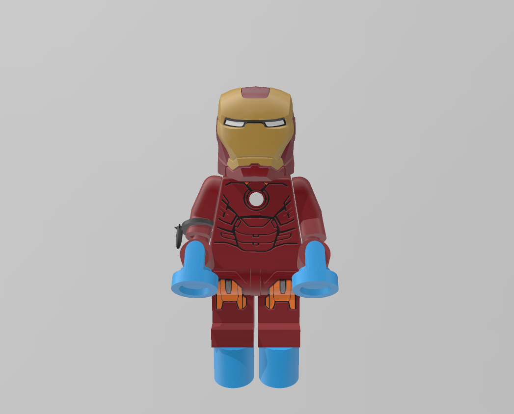 Lego Giant Iron Man