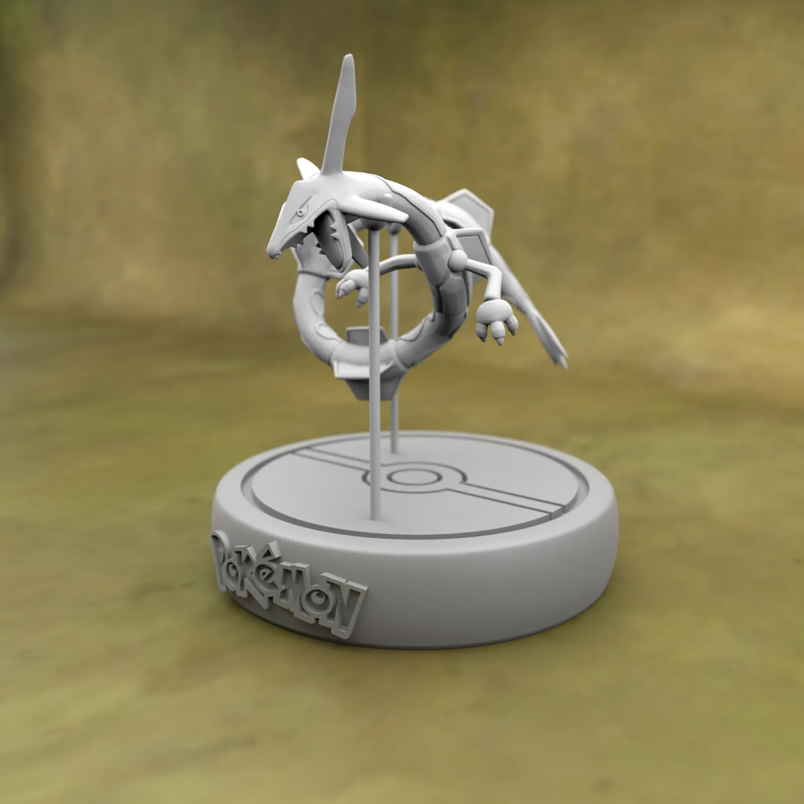 Rayquaza - (Pokémon) - STL - Impression 3D