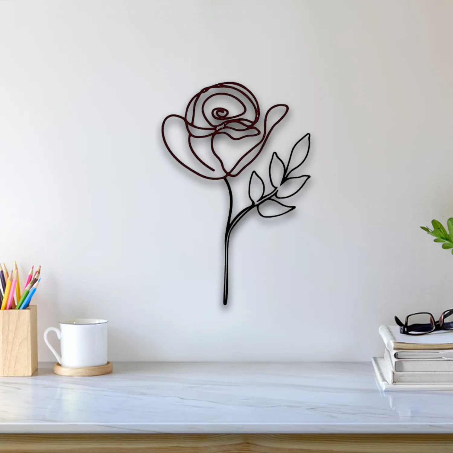 Rose Wall Art