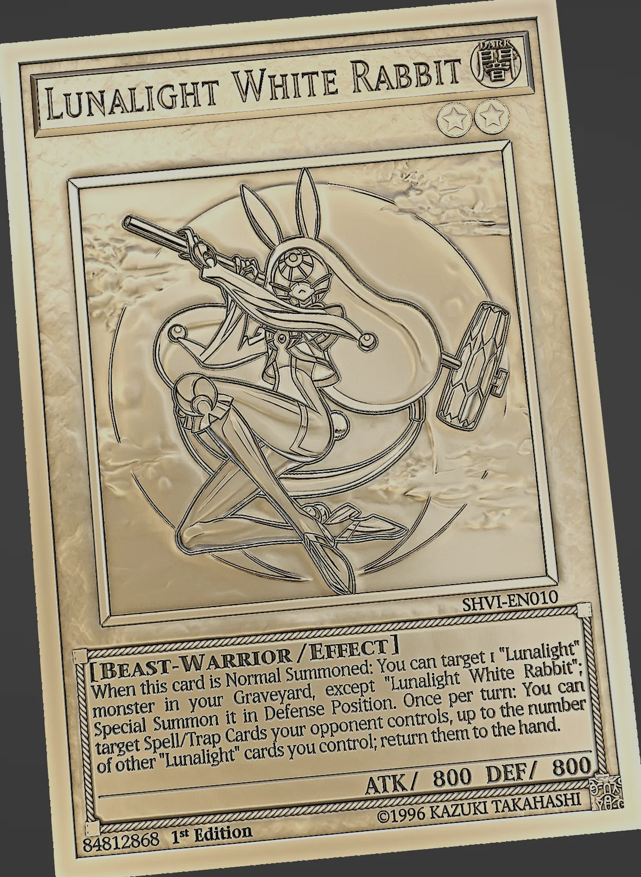 Lunalight White Rabbit - yu-gi-oh!