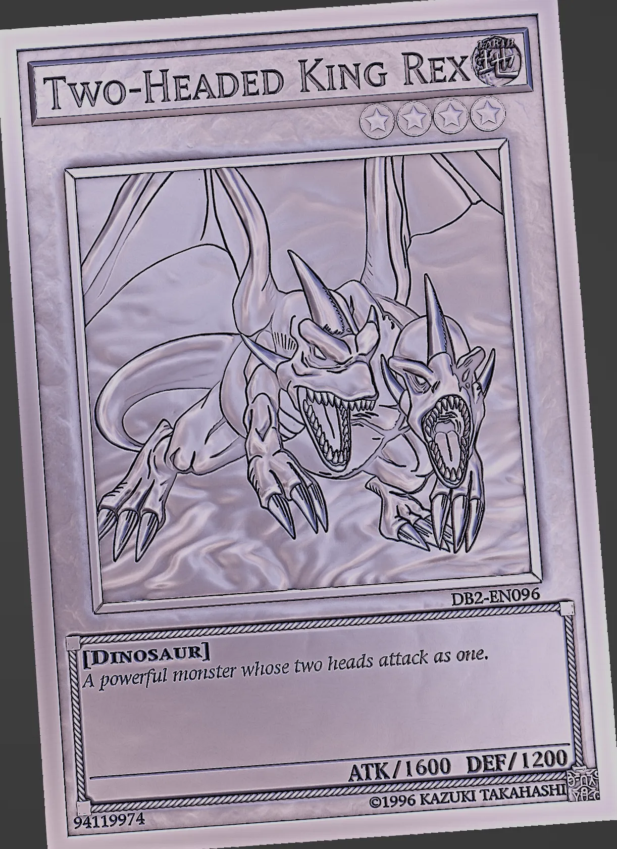 Two-Headed King Rex - yu-gi-oh!