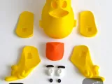 Rubber Duck Multiparts Middle Finger & Plain / No Supports-3