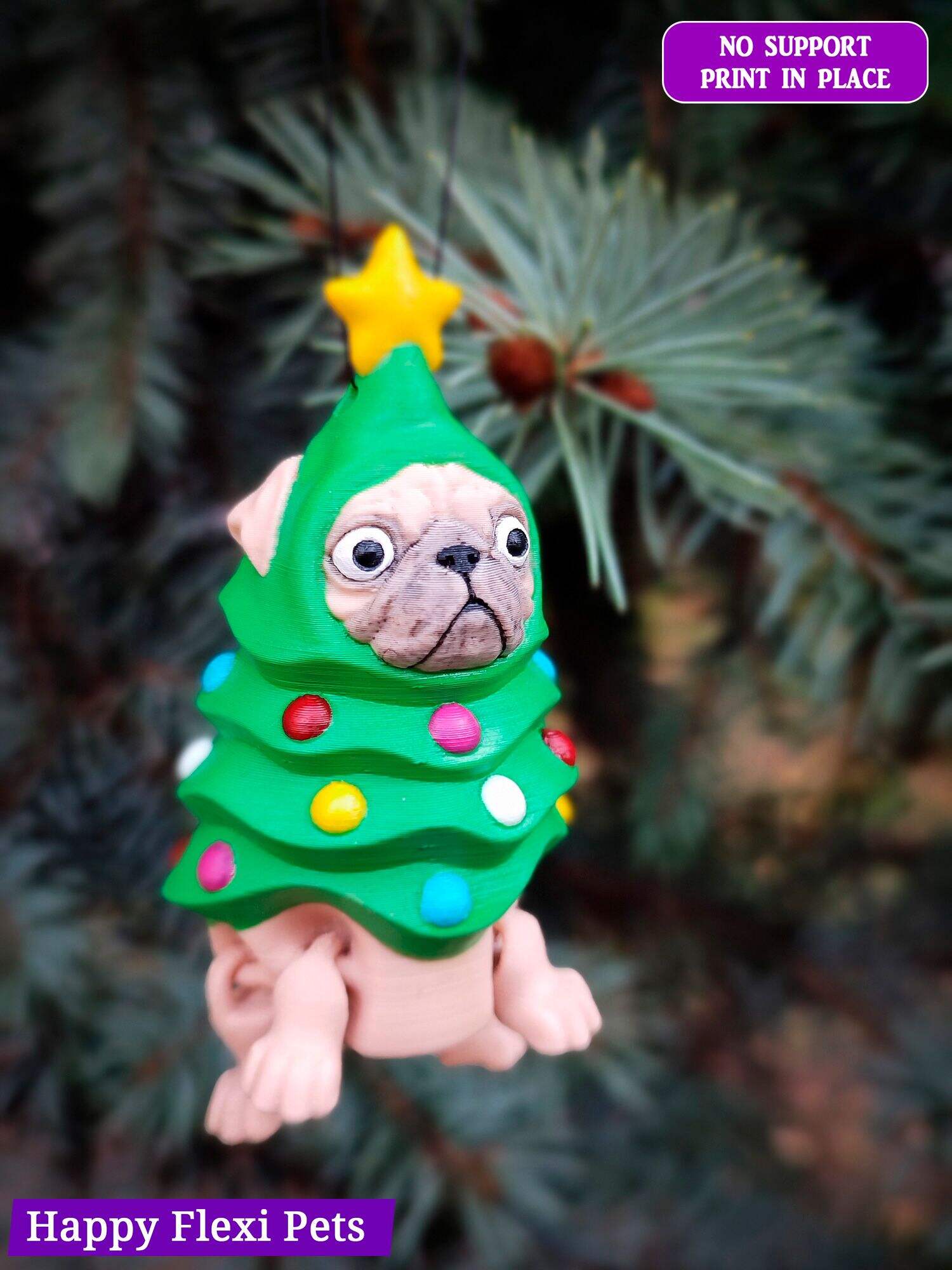 Pug the Christmas Tree - Christmas Collection