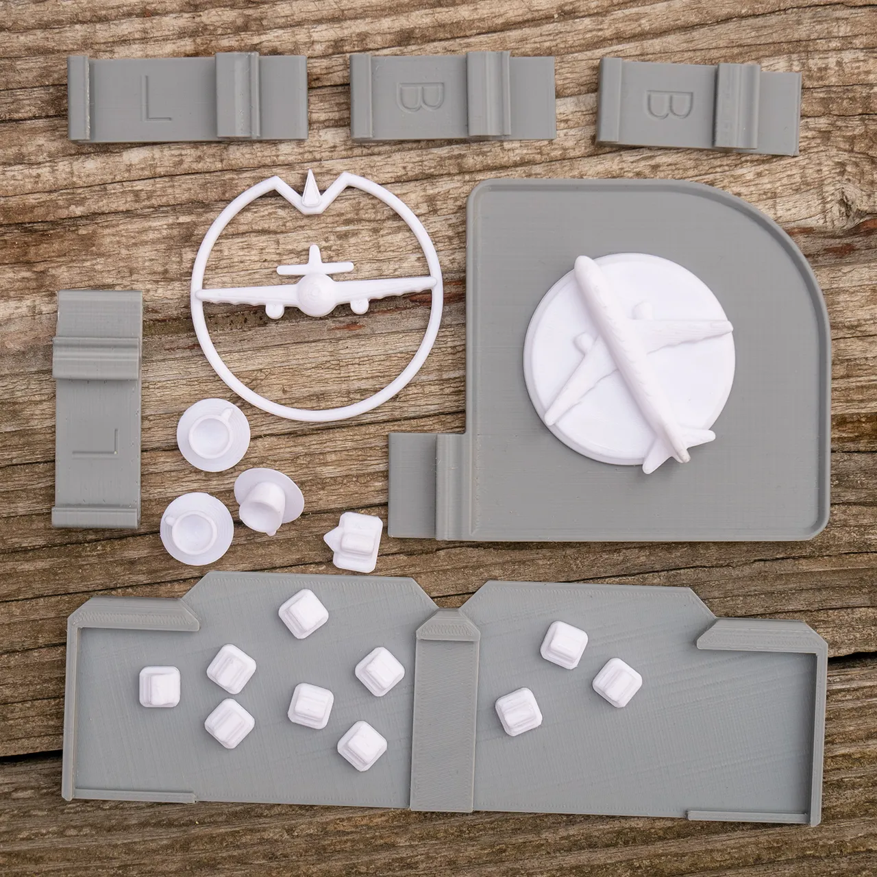 Sky Team Board Game Parts