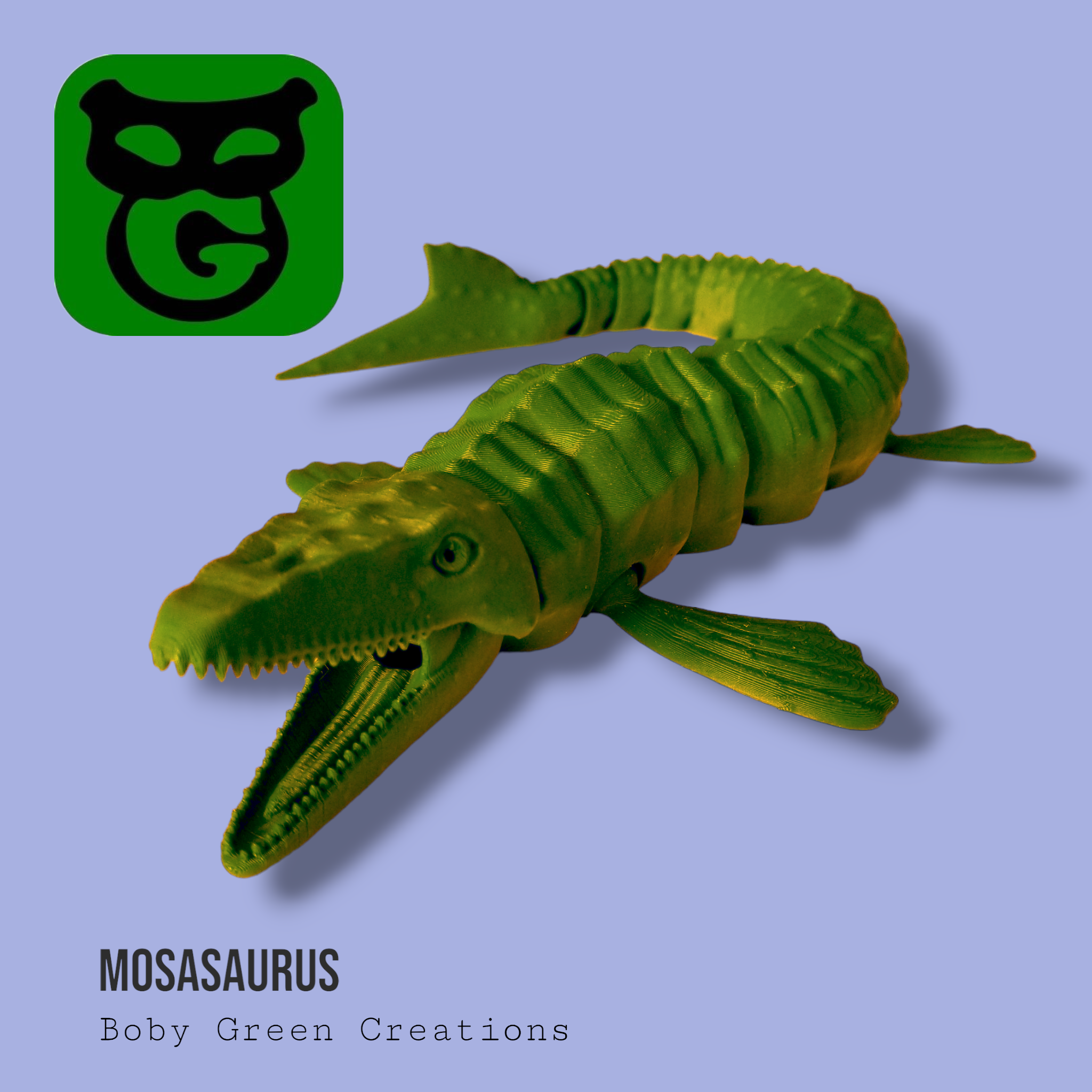 Mosasaurus V2 Flexi | 3D models download | Creality Cloud