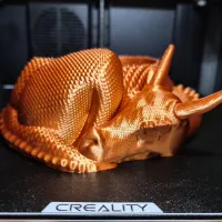 SLEEPY DRAGON CANDY BOWL / PLANTER - NO SUPPORTS-3