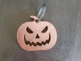 Evil Pumpkin Keyring-0