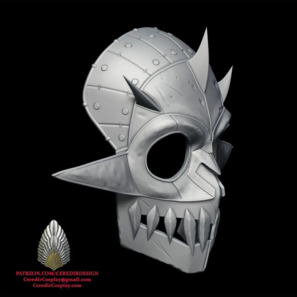 Gaudrim Helmet Rings of power 3D DIGITAL DOWNLOAD