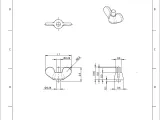 Wing Nut For any Type.(STL-35)-3