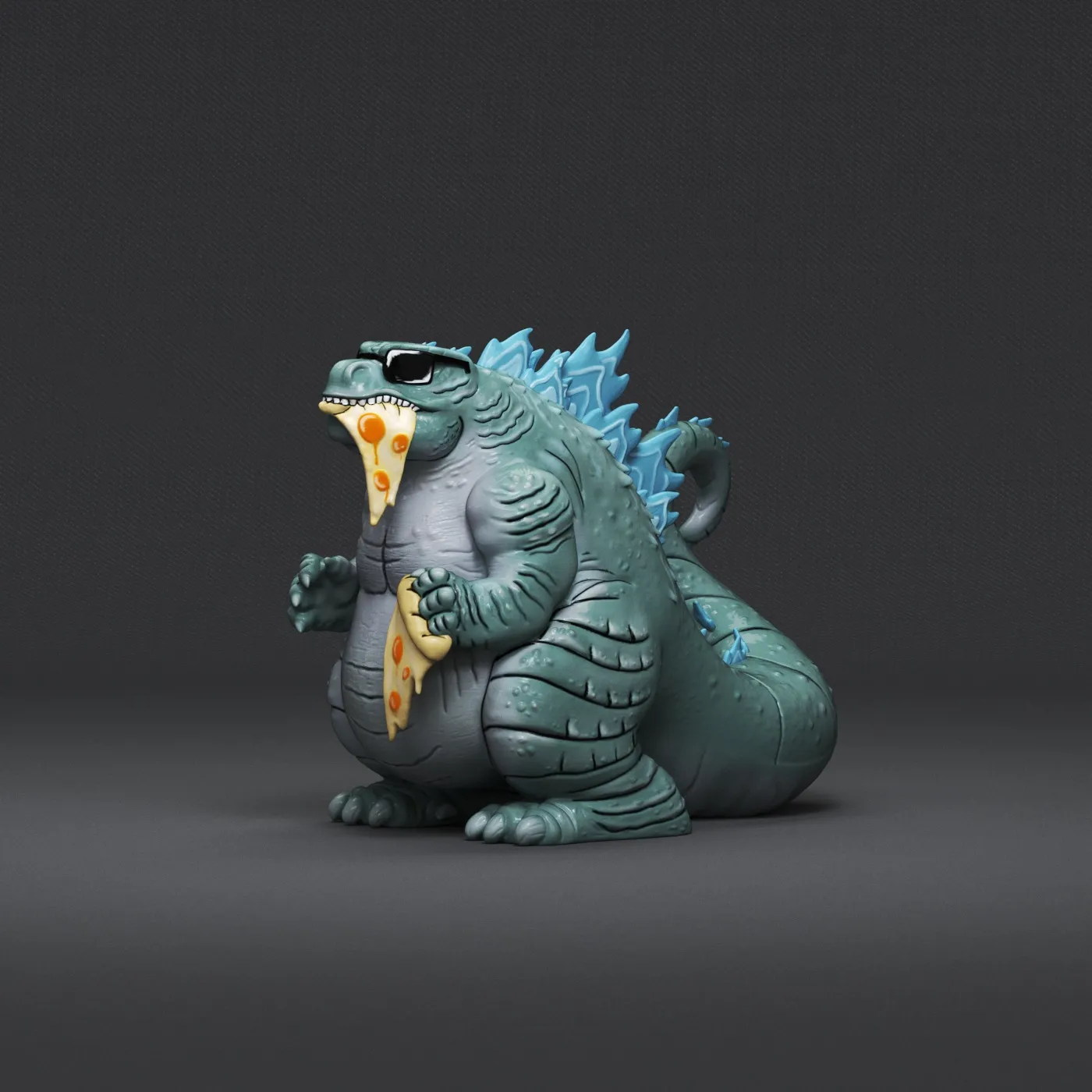 Граффити Годзиллы -GODZILLAXKONG-