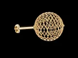 Round jali Ear Studs-6