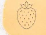 Strawberry Cookie Cutter, Biscuit Cutter-0