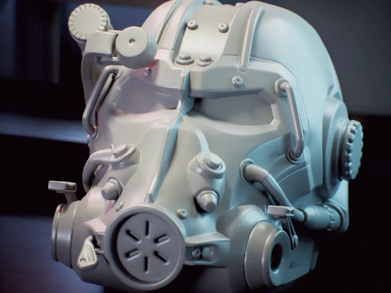 Visionarys T-60c helmet - Fan Art - Fallout heavy Helmet