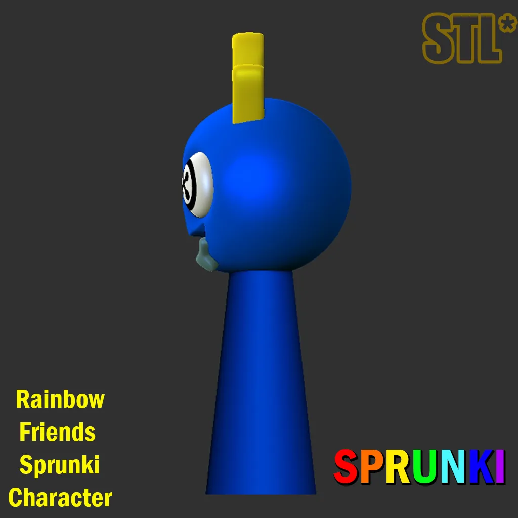 STL Sprunki Incredibox Rainbow friends Sprunki STL 3D Charac