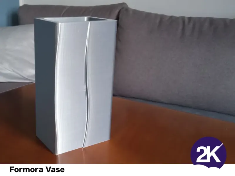 Vase Formora, modern minimalistic design, easy to print