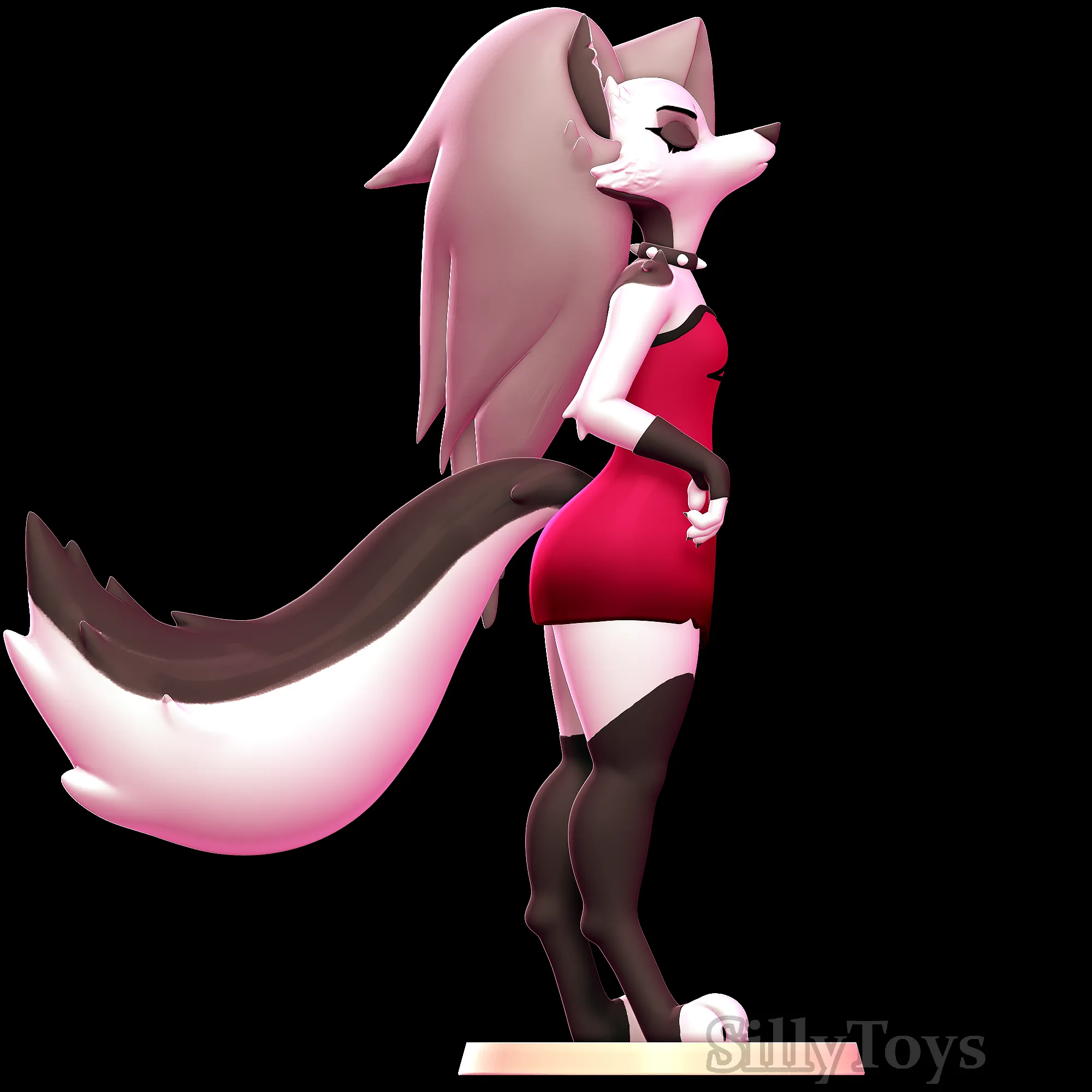 Loona with Dress - Helluva Boss