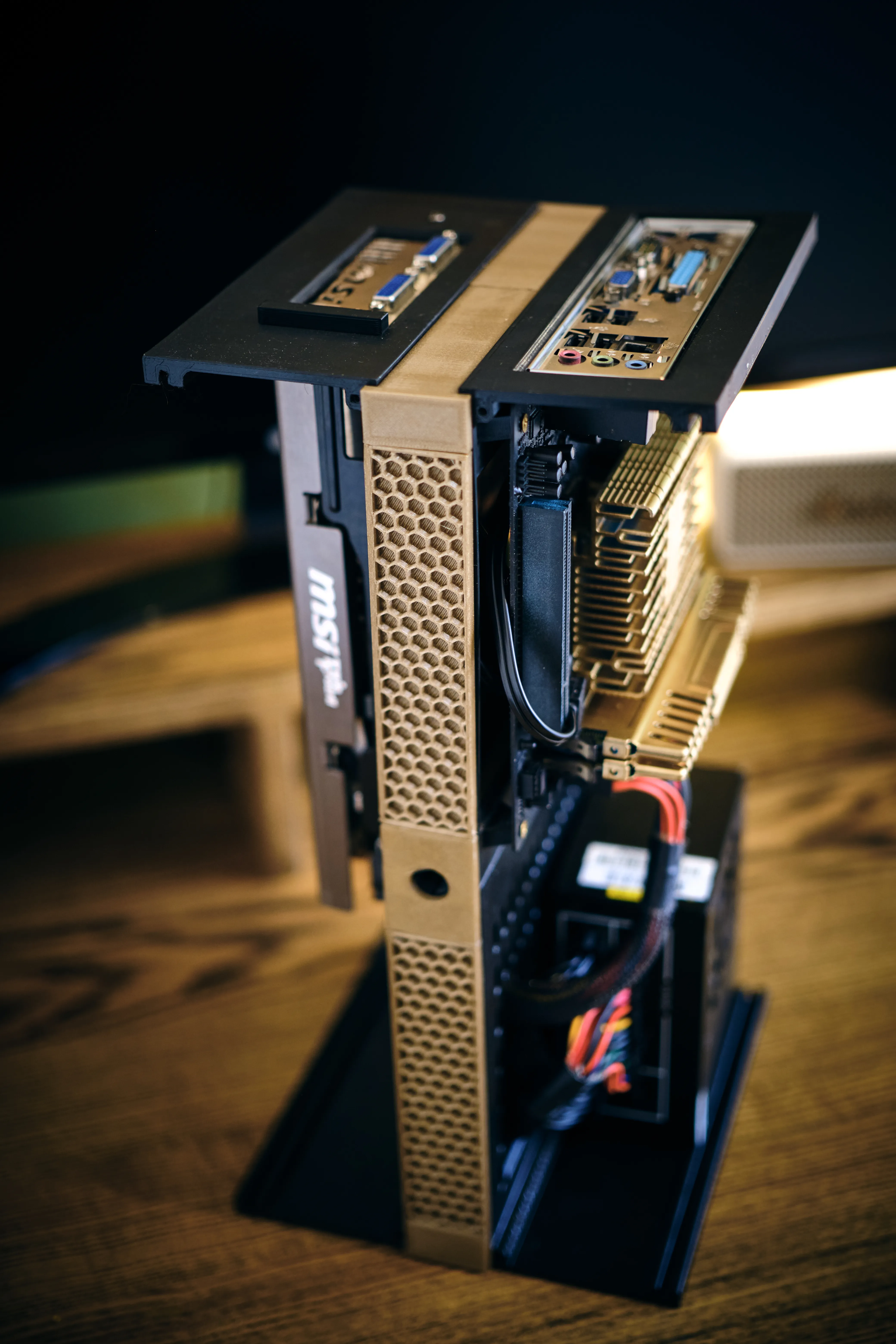 Mini ITX Open Frame Desktop PC Case