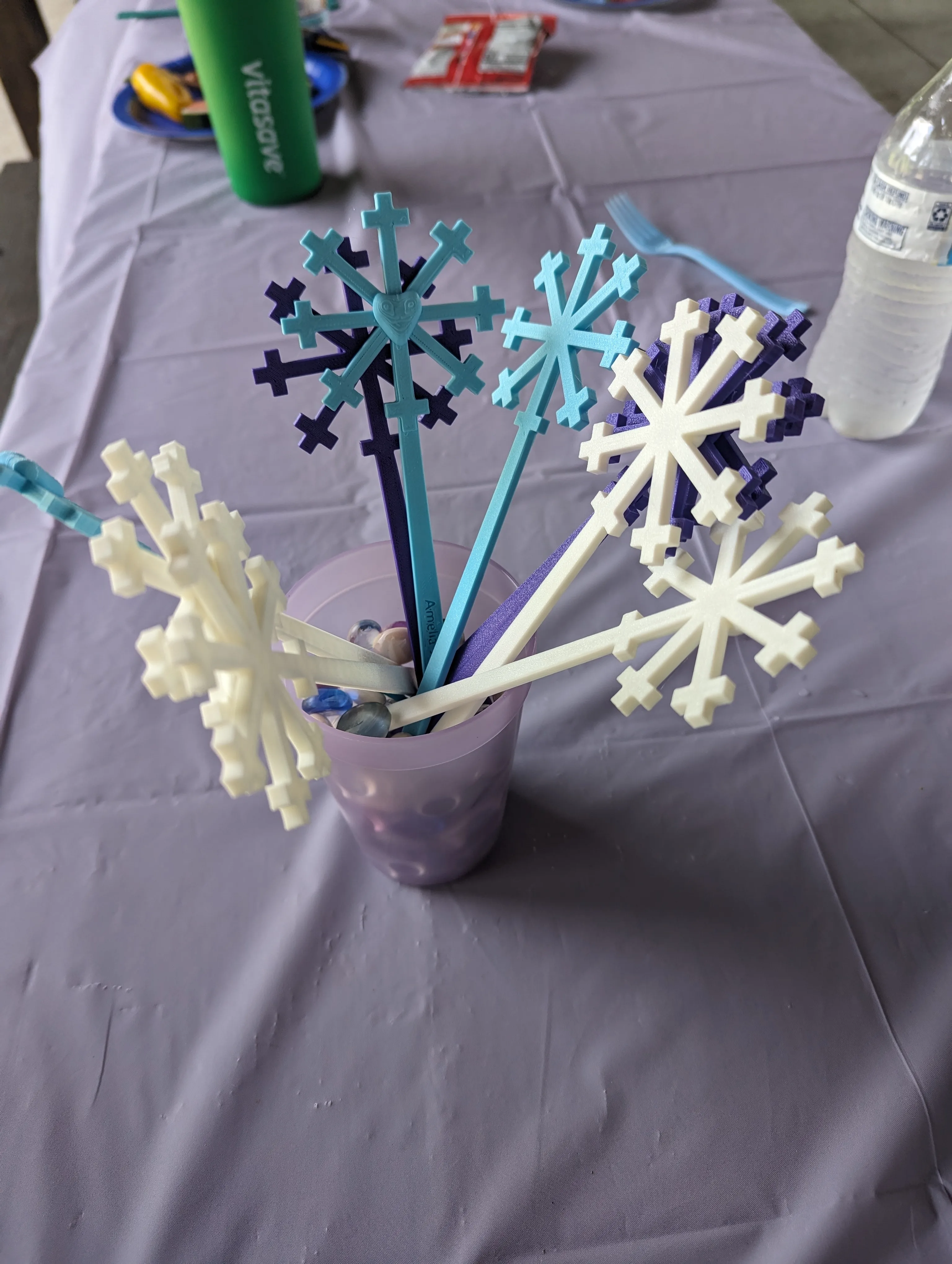 Snowflake Princess Wand - Party Favor, Costume, Frozen Party