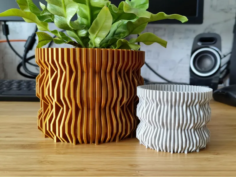Machine Core - Pot and Planter for plants - vase mode