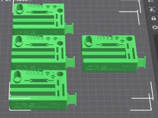 Ender 3 Tool Holder_includes_slots_for_one_l arge_and_two_sm
