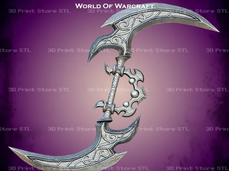 Night Warrior Tyrande Weapon From World Of Warcraft