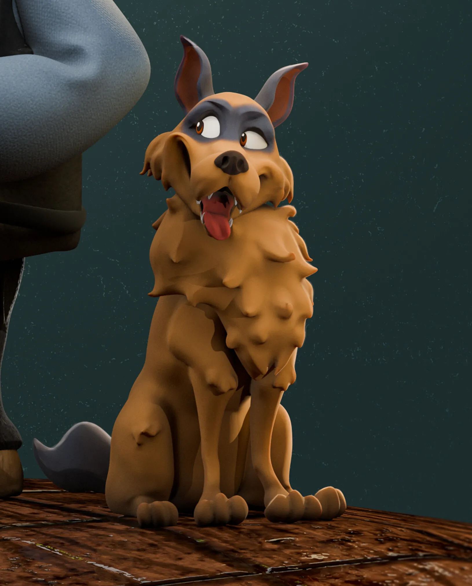 Cane stilizzato (ispirato a Disney Pixar)