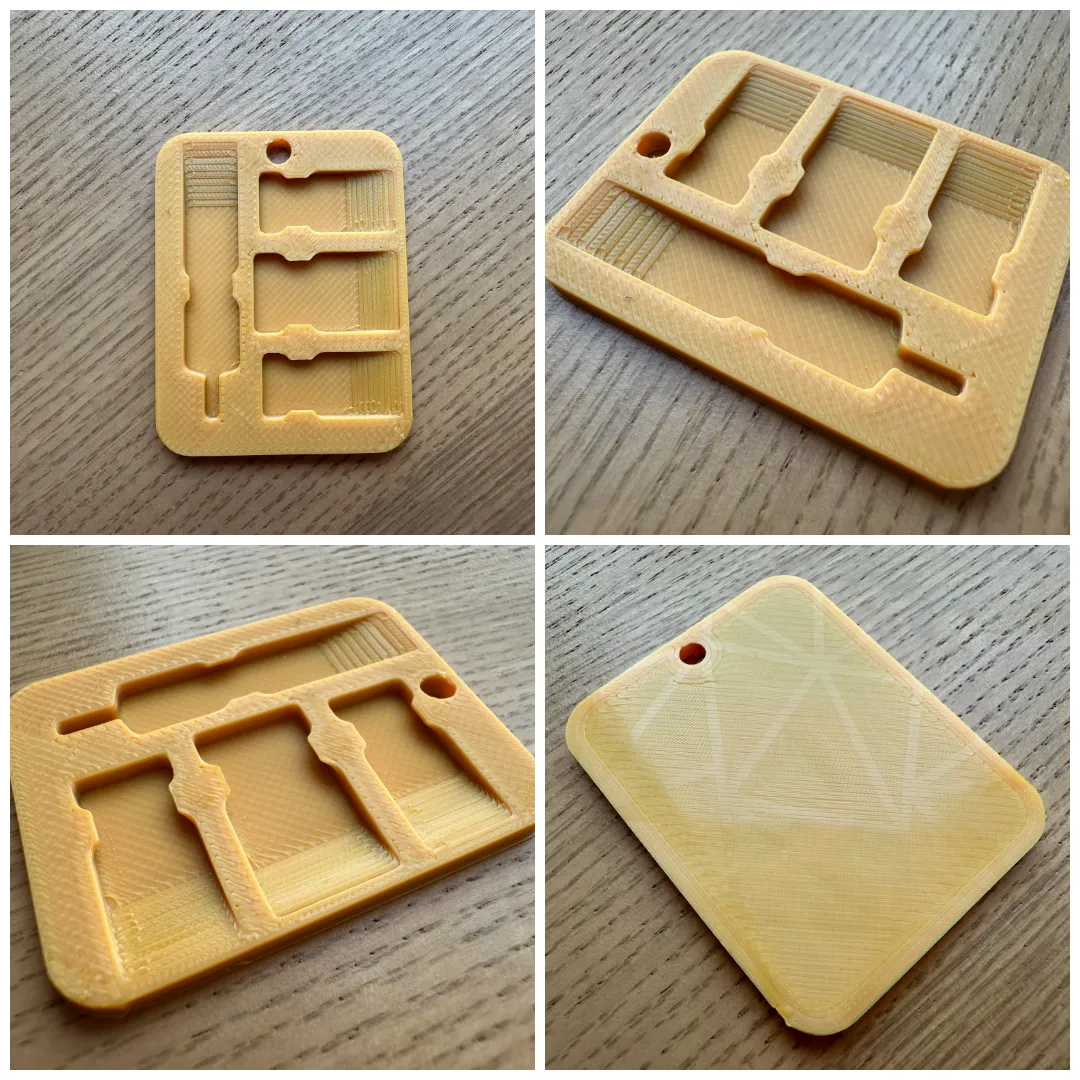 Nano SIM and micro SD travel holder