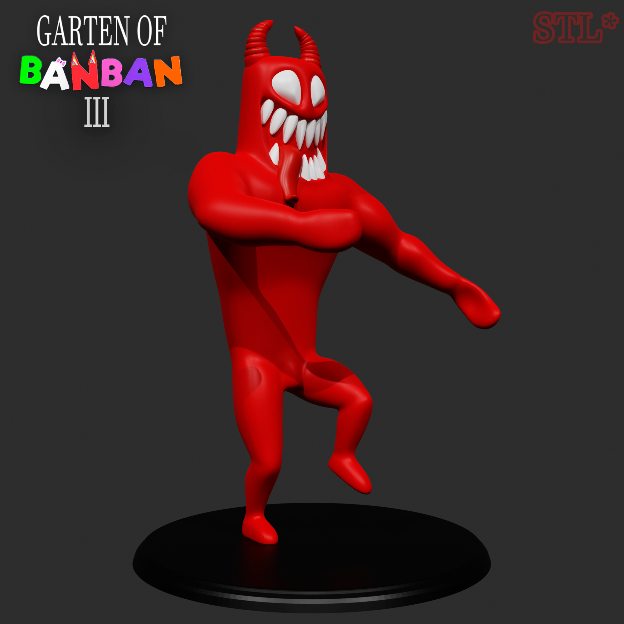 EVIL BANBAN FROM GARTEN OF BANBAN 3 NEW MONSTERS, FAN ART