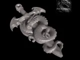 pendentif dragon et épée-2