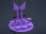 Porta Funko BTS – Soporte Coleccionable en 3D-3