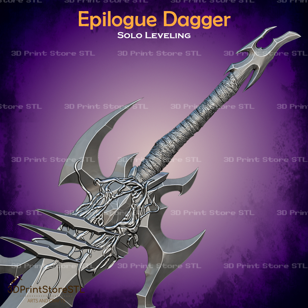 Epilogue Dagger Cosplay Solo Leveling - STL File | 3D-Modelle ...