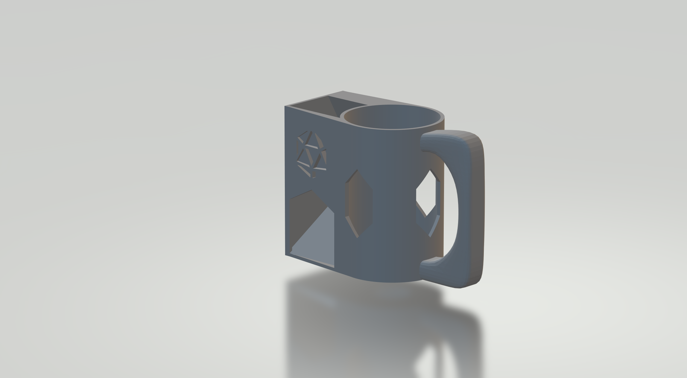 12oz Dice Tower Can Cup w/ Basic Handle - 3D model by Glytch3d on Thangs