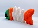 Knitted fish Bone (cute)-1
