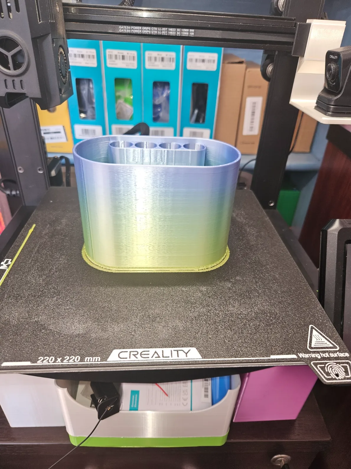 Family Toothpaste and Brush Holder