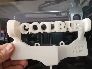 Text Flip: Key Hanger | Welcome - Goodbye |