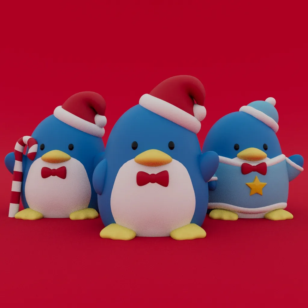 Christmas Special Cute Tuxedo Sam Collection
