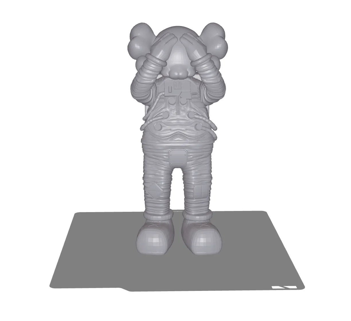 3D Printer Files | 3MF File | KAWS COVER EYES - DESIGN - ACTION