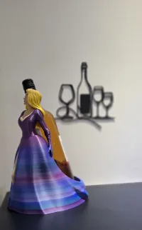 MUJER PORTA VINO II-2