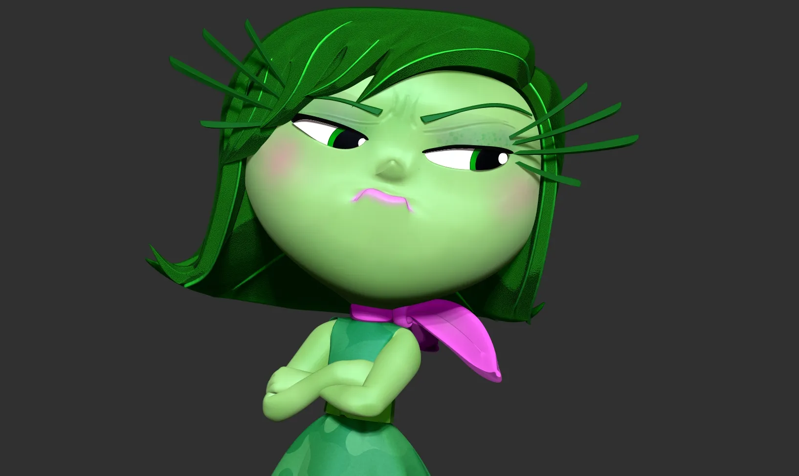 Disgusto - Fanart di Inside Out 2