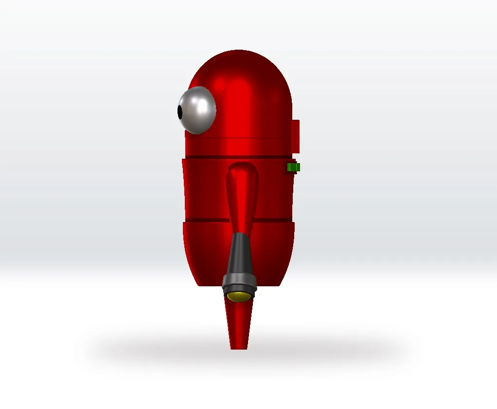 Repo Red STL file 3D Model Character Fanart