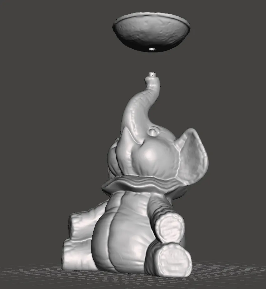Portaplaca Nick Nack Elefante