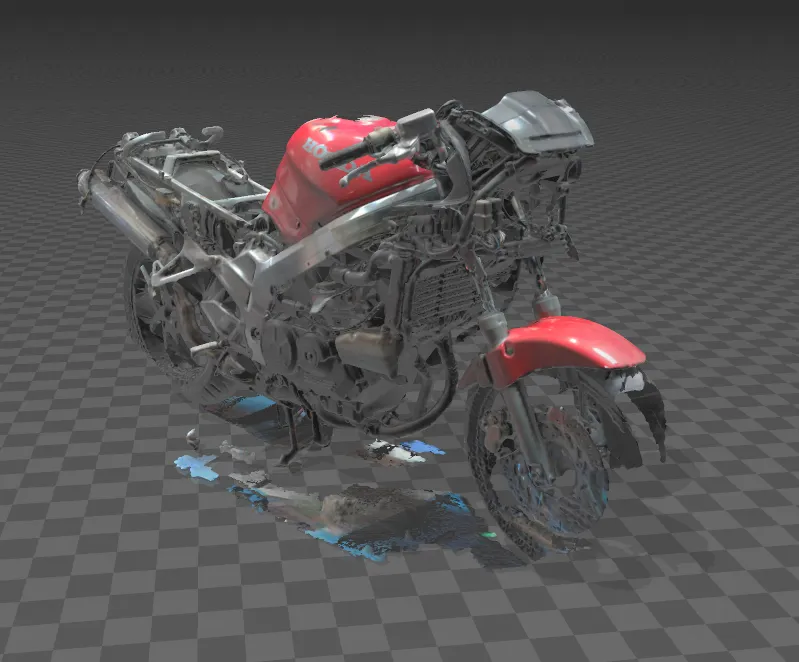 Honda VFR750F 1992 - 3D Scan
