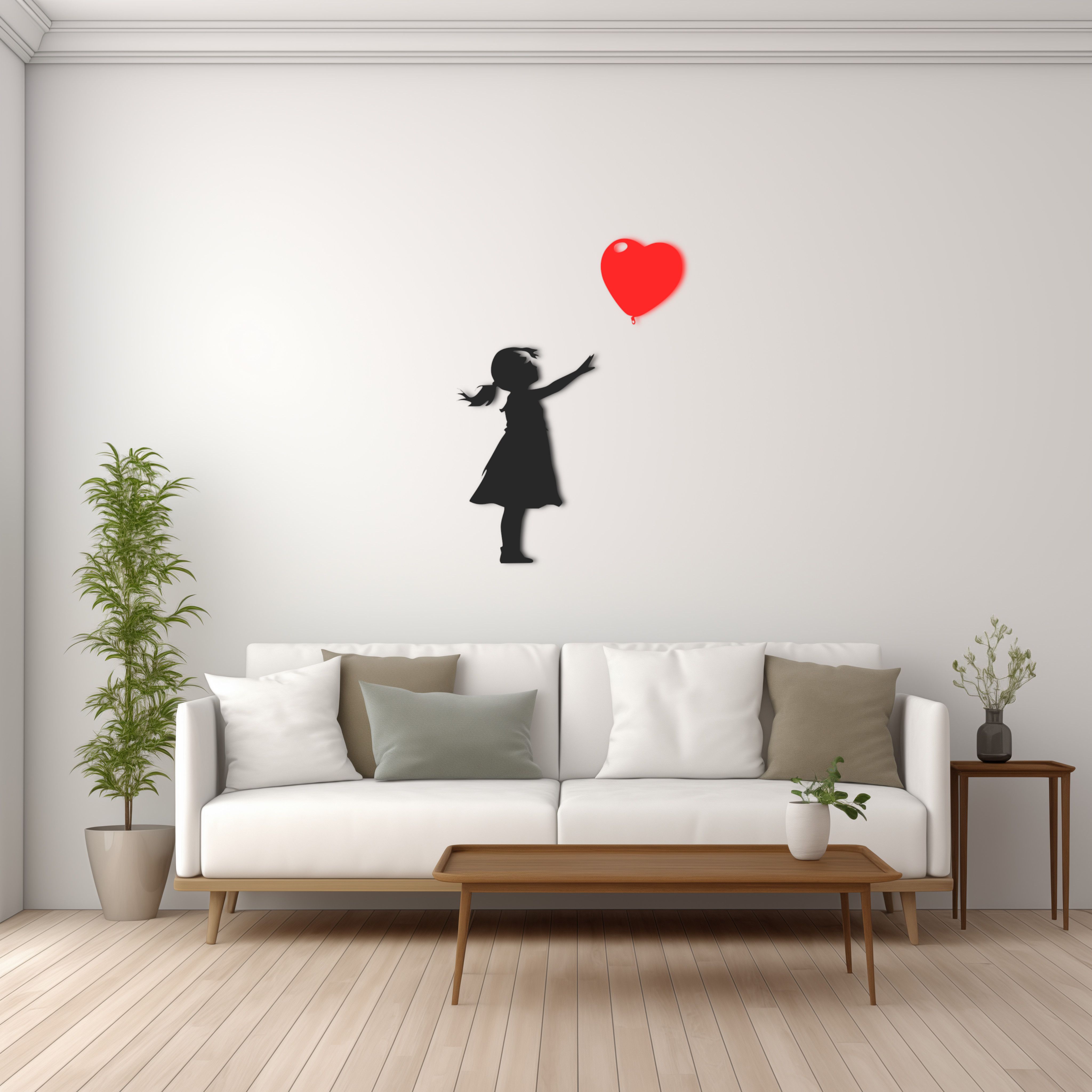 Baloon Girl Banksy Wall Art