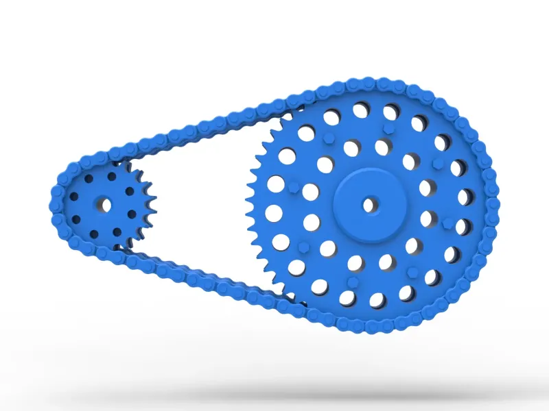 Chain drive Version 3 Scale 1:25