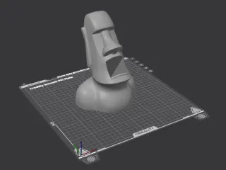 Moai the Controller Eater (Easter Island) aka Remote Holder