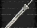 Blaidd Sword Cosplay Elden Ring - STL File-0